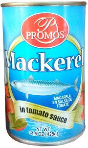 Promos Mackerel In Tomato Sauce 425 g