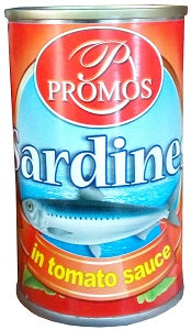Promos Sardine In Tomato Sauce 142 g