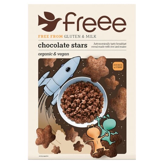 Freee Chocolate Stars Cereal 300 g