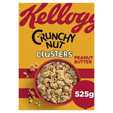 Kellogg's Crunchy Nut Peanut Butter Clusters 525 g