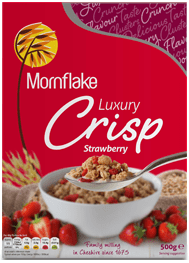 MornFlake Luxury Crisp Strawberry 500 g