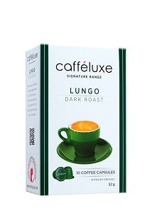 Caffeluxe Signature Range Lungo Dark Roast 52 g x10