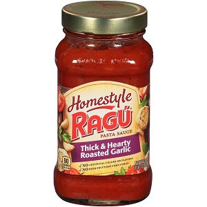 Ragu Homestyle Thick & Hearty Garlic Sauce 652 g