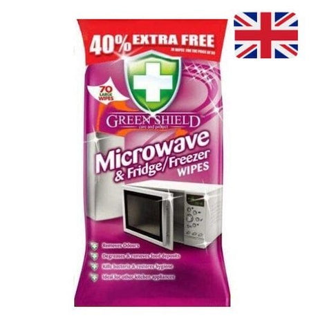 Green Shield Microwave & Fridge Wipes x50