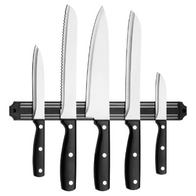 Premier Stainless Steel Knife Set With Magnetic Storage - 5 Pieces