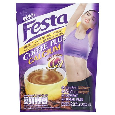 Festa Instant Coffee Mix Coffee Plus Original 12 g x10