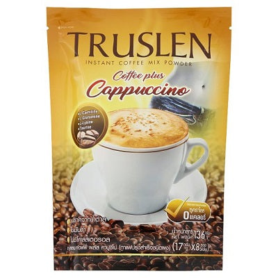 Truslen Instant Coffee Mix Coffee Plus Cappuccino 17 g x8