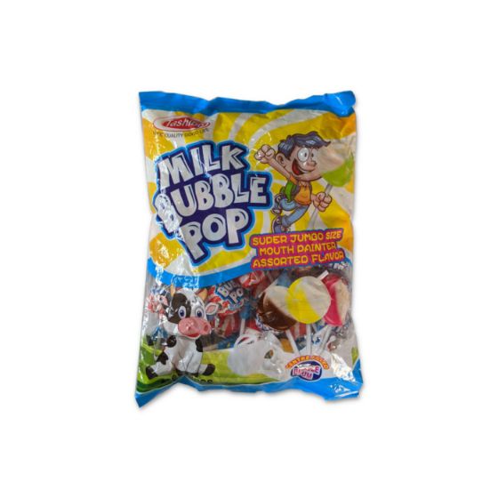 Tashibo Milk Bubble Pop Mouth Painter Lollipop 28 g x48