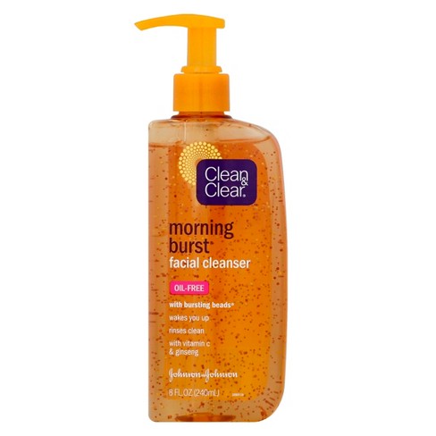 Clean & Clear Morning Burst Facial Cleanser 240 ml x3