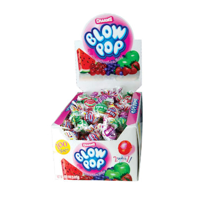 Charms Blow Pop Lollipop Assorted Fruits 1.84 g x12