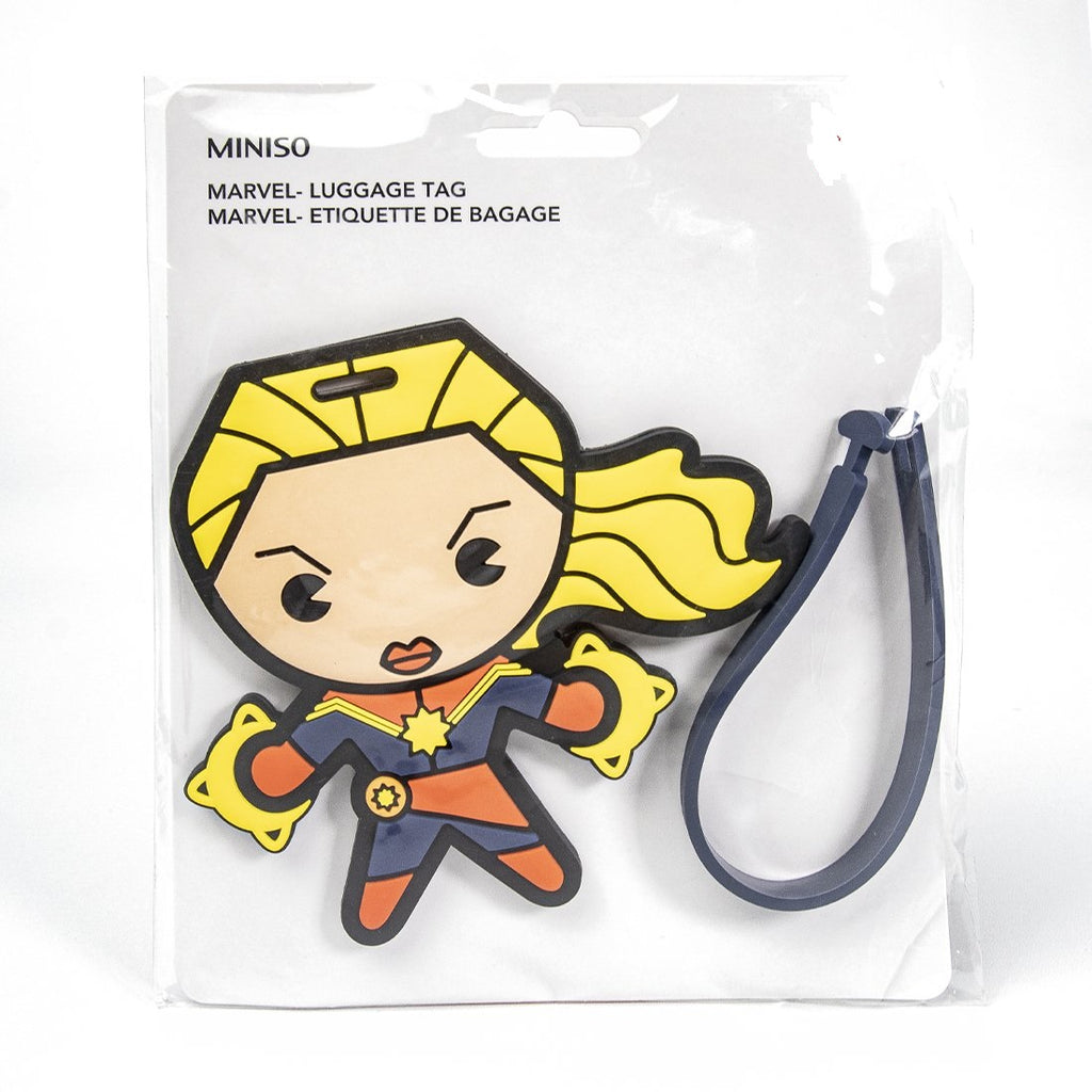 Miniso Rectangle Luggage Tag - Wonder Woman