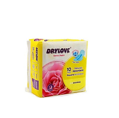 Dry Love Sanitary Pad Flexi Wing x10 - 12 Pieces