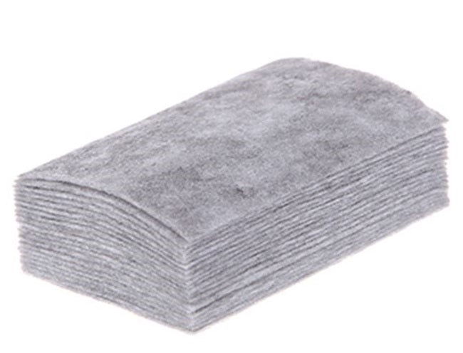 Miniso Modal Silk Charcoal Cleansing Cotton Pad 220 Sheets