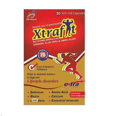 X-trafit Multivitamin 30-Soft Gel Capsules