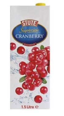 Stute Cranberry Juice Drink 150 cl x8