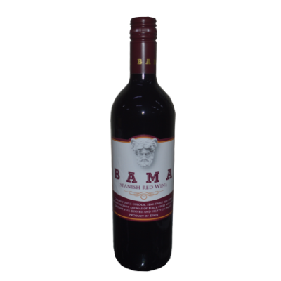 Bama Spanish Semi Sweet Red Wine 75 cl