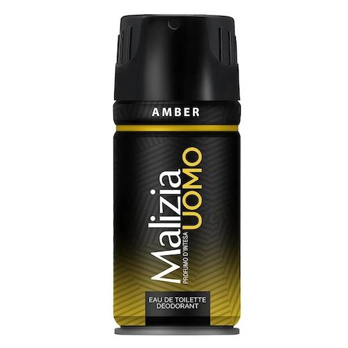 Malizia Uomo Deodorant Spray EDT Amber 150 ml (PROMO)