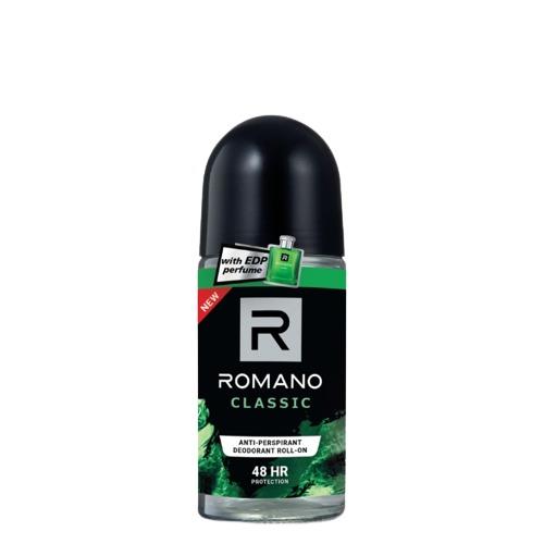 Romano Deodorant Roll On Classic For Men (PROMO)