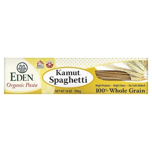 Eden Organic Pasta Whole Grain Spaghetti Organic 396 g