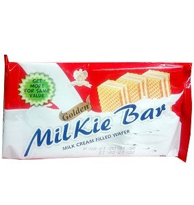 Golden Milkie Bar Milk Cream Filled Wafer 50 g