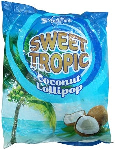 Sweetco Sweet Tropic Coconut Lollipop 400 g