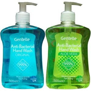 Gentelle Anti-Bacterial Hand Wash Assorted 500 ml