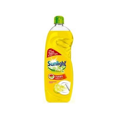 Sunlight Dish Washing Liquid Turbo With Real Lemon Juice 400 ml