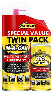 Shield Multi-Purpose Lubricant Special Value Twin Pack