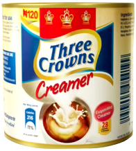 Three Crowns Evaporated Creamer Tin 160 g x6