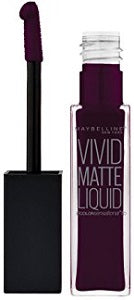 Maybelline Color Sensational Vivid Matte Liquid Lipstick Possessed Plum 45