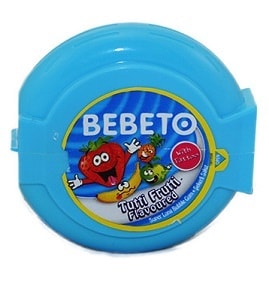 Bebeto Tutti Frutti Bubble Gum With Tatoo 40 g