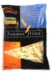 Geko Deep Frozen Pommes Frites 2.5 kg