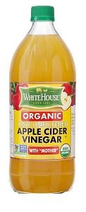 White House Organic Raw Unfiltered Apple Cider Vinegar 946 ml