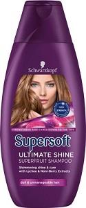 Schwarzkopf Supersoft Ultimate Shine Super Fruit Shampoo 400 ml