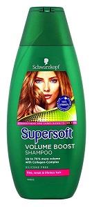 Schwarzkopf Supersoft Volume Boost Shampoo 400 ml