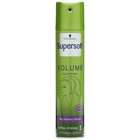 Schwarzkopf Supersoft Volume Hair Spray Extra Strong Hold No.3 250 ml