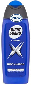 Right Guard Shower Gel Extreme Recharge 250 ml