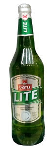 Castle Lager Beer Lite Bottle 60 cl x12