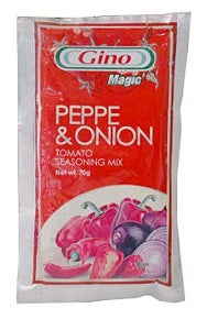 Gino Magic Peppe & Onion Tomato Mix 70 g x10