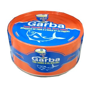 Garba Tuna Chunks In Oil With Chili 160 g