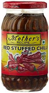 Mother's Recipe Stuffed Red Chilli Pickle 400 g