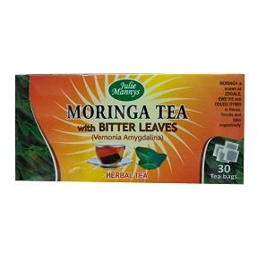 Julie Manny Moringa Herbal Tea With Bitter Leaves 345 g x30