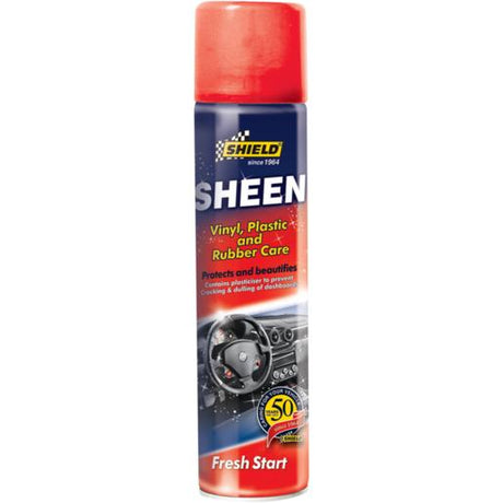 Shield Sheen Vinyl, Plastic & Rubber Care Fresh Start 300 ml