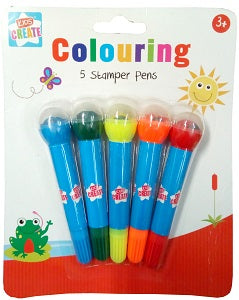 Kids Create Colouring 5 Stamper Pens 3 Years+