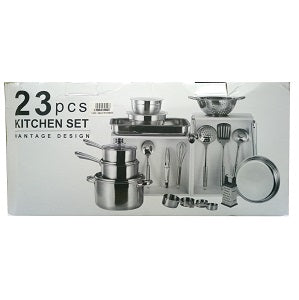 Culinaire Stainless Steel Kitchenware Set x23