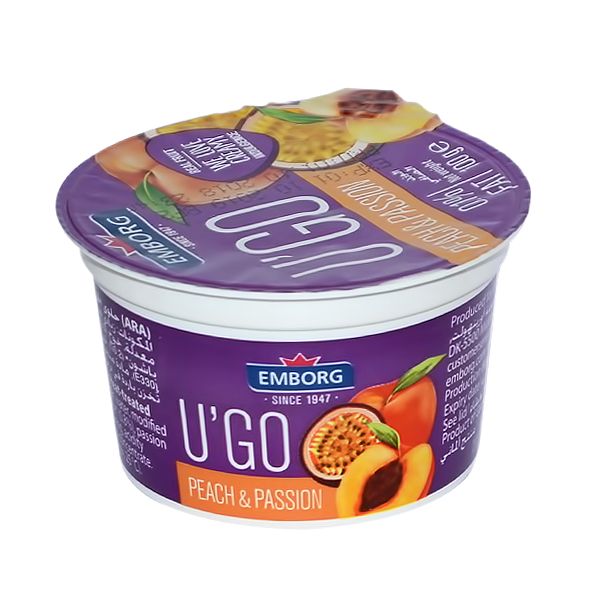 Emborg Ugo Milk Desert Peach & Passion 100 g