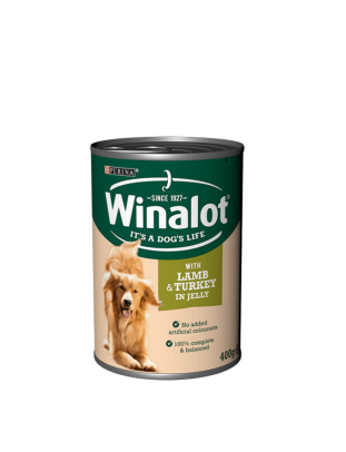 Winalot Dog Food Lamb, Rice & Carrots 400 g