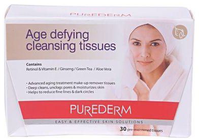 Purederm Make Up Remover Cleansing Tissues x30