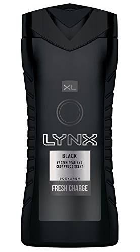 Lynx Body Wash Black Fresh Charge Frozen Pear & Cedarwood 250 ml