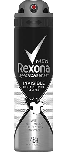 Rexona Anti-Perspirant Deodorant Spray For Men Motion Sense Invisible Black & White 200 ml